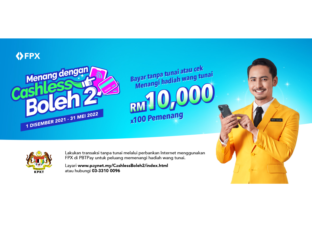 Menangi RM10,000 Tunai X 100 Pemenang Bertuah.